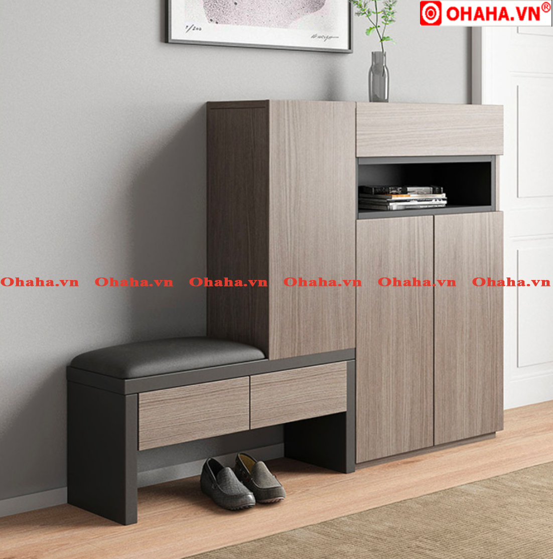 Tủ giày thông minh tiện dụng cao cấp ohaha tg003