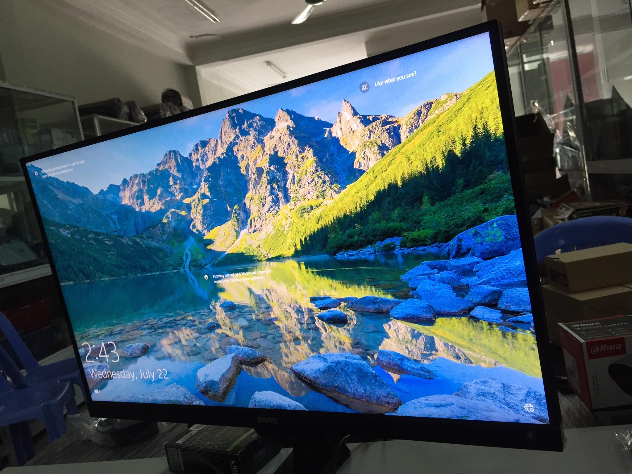 Màn Hình Máy Tính BenQ EW2775ZH 27INCH Full viền CŨ