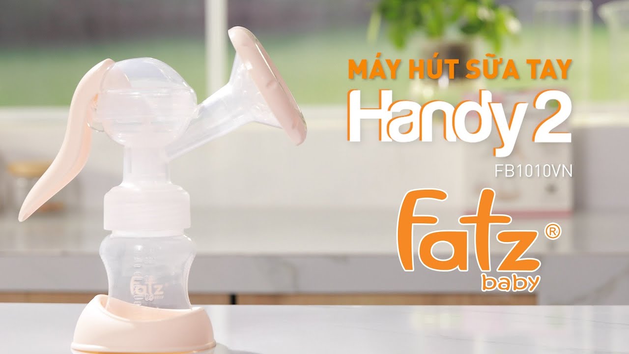 Hút Sữa Tay Fatz Baby Handy 2 FB1010VN Cho Mẹ Và Bé,Thiết Kế Tay Cầm Dễ Cầm Nắm