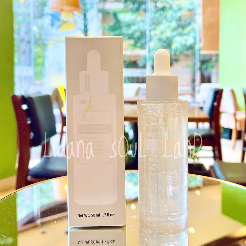 Tinh dầu dưỡng ẩm Klairs Fundamental Watery Oil Drop