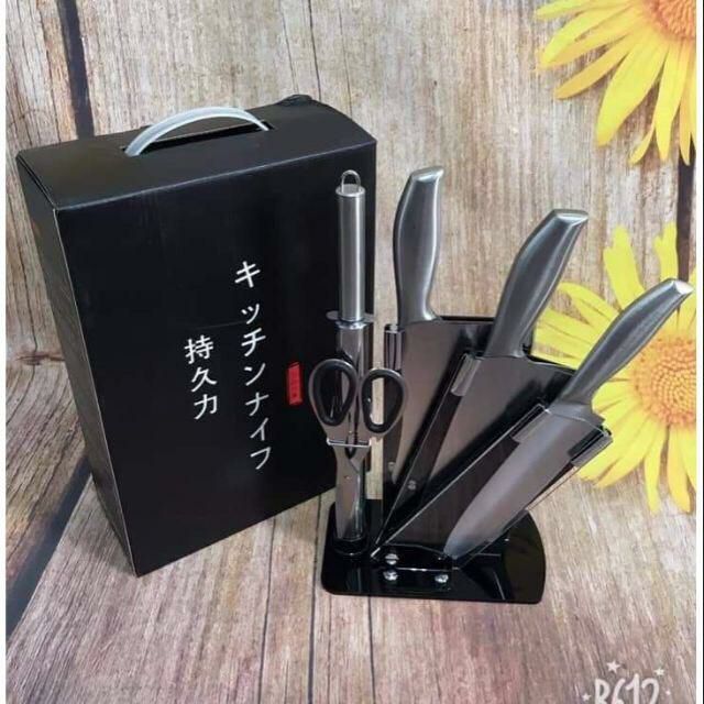 Bộ dao nhật bản Seki 6 món cao cấp