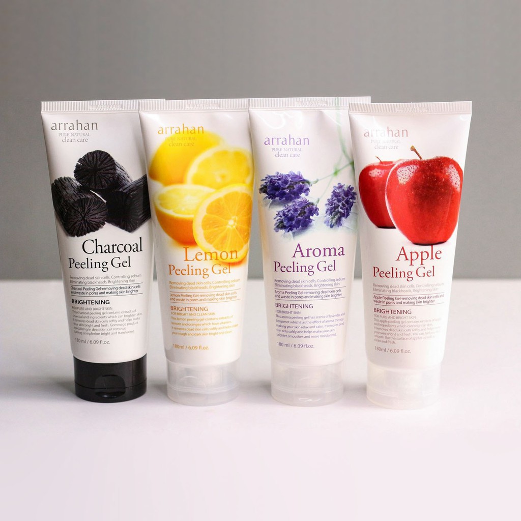 Kem tẩy tế b&agrave;o da chết trắng da Arrahan Whitening Peeling Gel