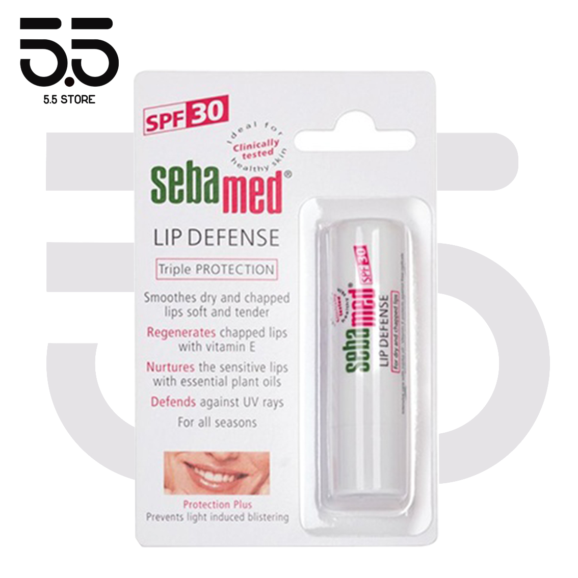 Son Dưỡng Bảo Vệ Môi Sebamed Sensitive Skin Lip Defense 4.8g