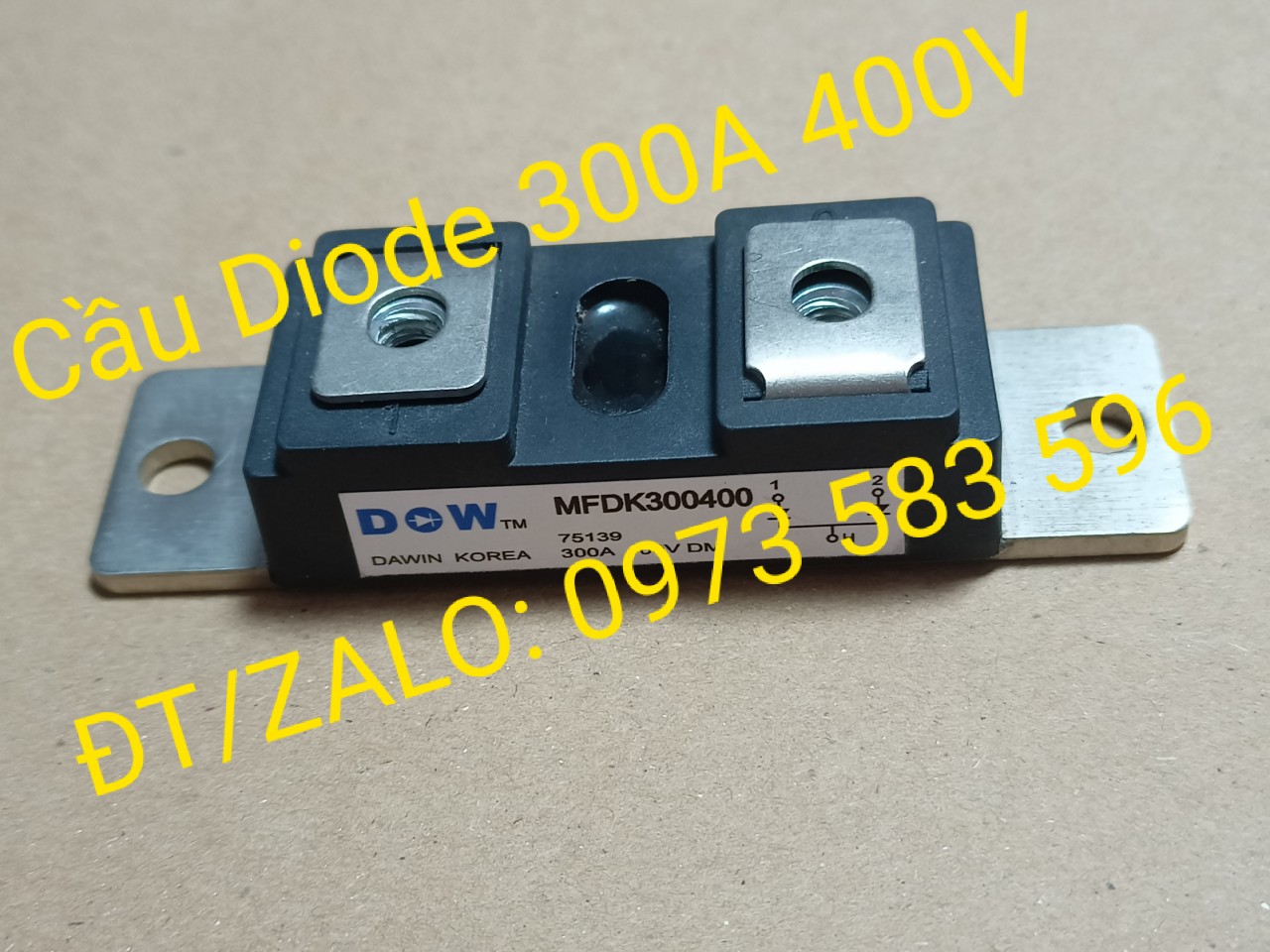 Cầu diode 300a 400v