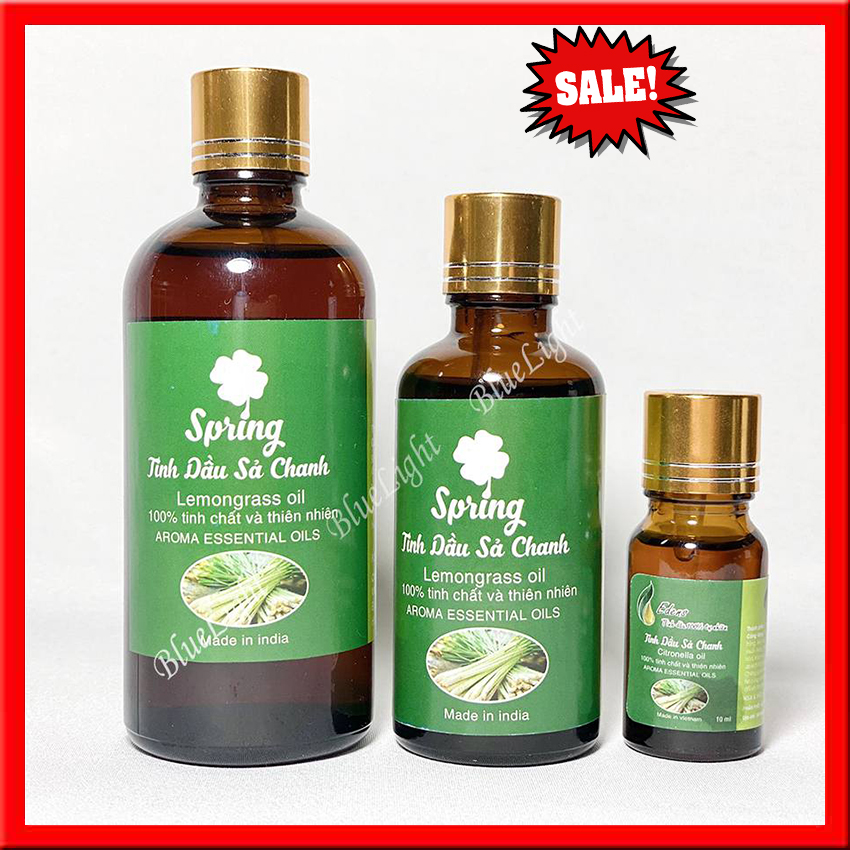 Tinh dầu Sả Chanh nguyên chất đậm đặc - tinh dầu cao cấp chiếc xuất thiên nhiên an toàn cho sức khỏe