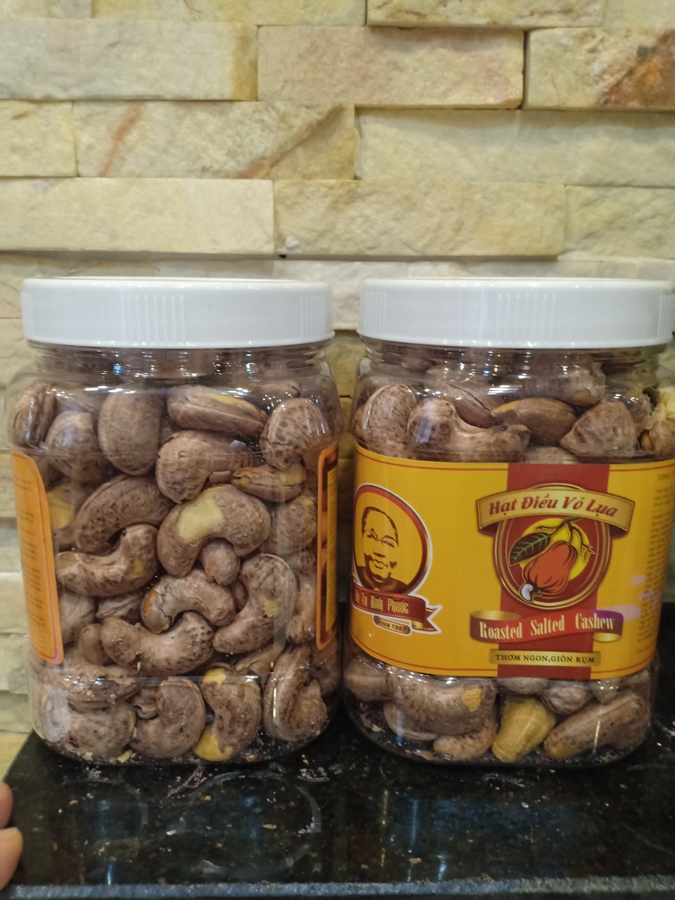 Hạt điều rang muối bà tư bình phước 500gr