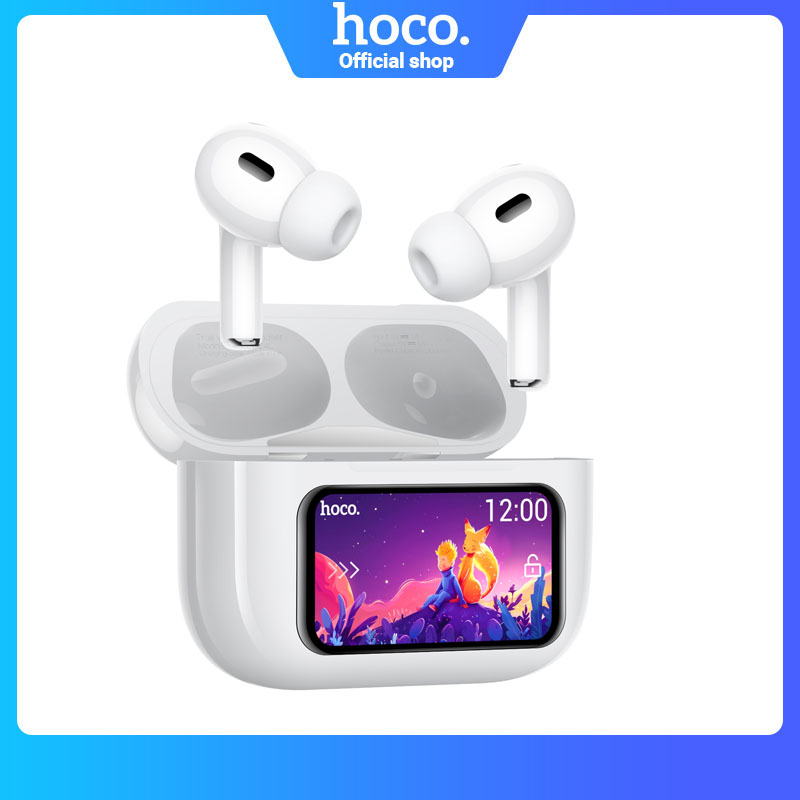 [2024] Tai nghe bluetooth 5.4 100% TWS chính hãng HOCO ew72 Tai nghe ANC giảm tiếng ồn Tai nghe khử tiếng ồn chủ động màn hình cảm ứng tai nghe có màn hình Micrô tích hợp