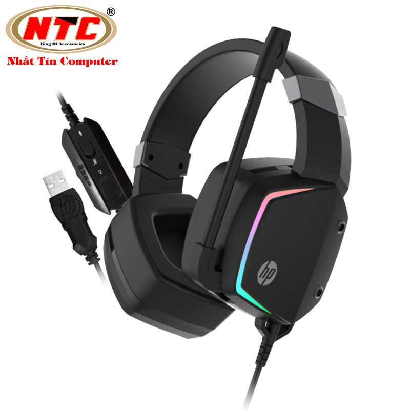 Tai nghe 7.1 chuyên game hp h320gs led xanh blue - âm thanh stereo cực chuẩn hãng phân phối chính thức - nhất tín computer