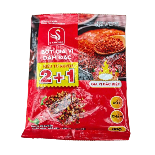 Bột Ớt Tứ Xuyên 2in1 Lạp Xưởng Nướng Đá JJ 100g