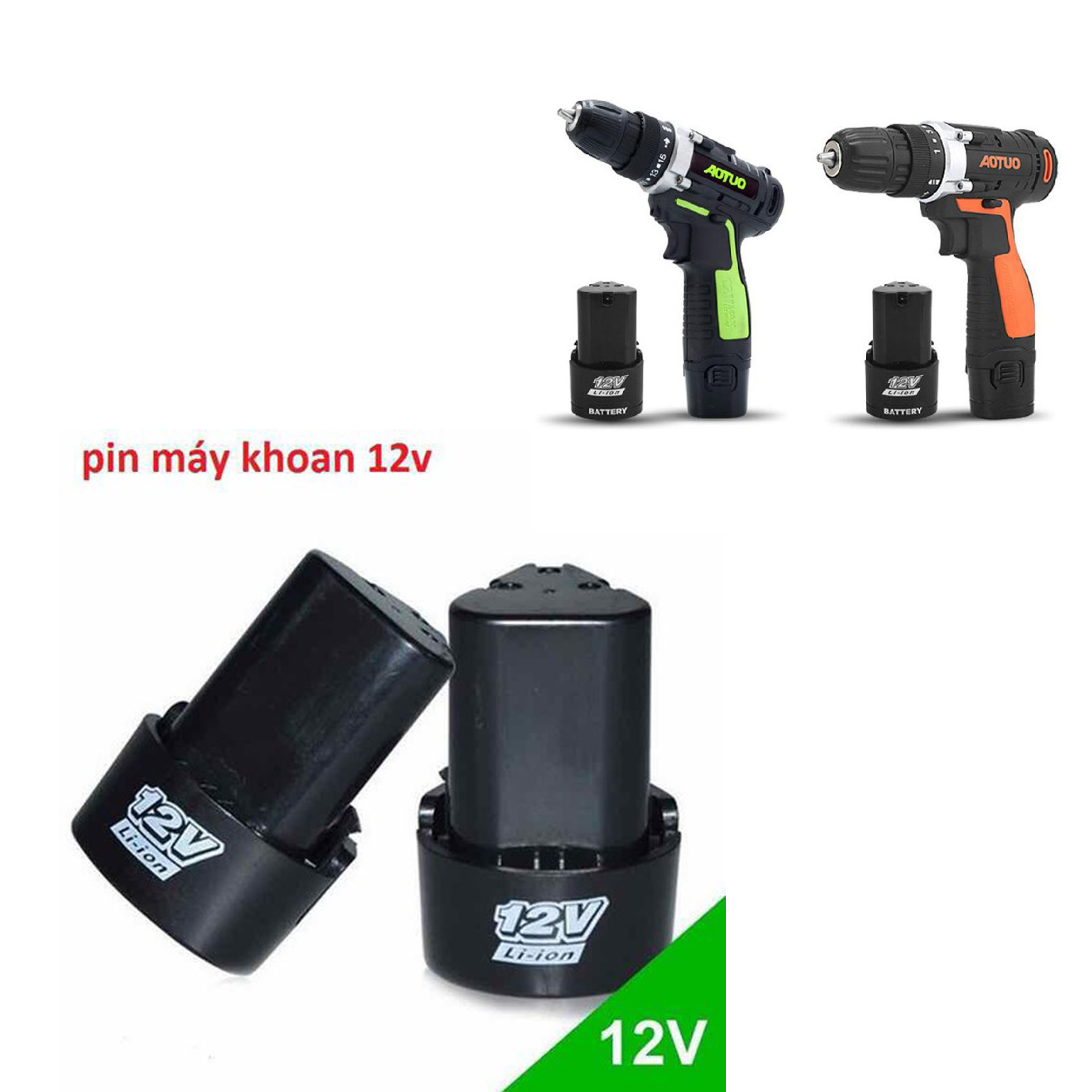 [ loại 1 ] Pin  cho máy khoan ,pin máy khoan , pin máy khoan 12v gia rẻ, , Pin máy khoan, pin khoan 12V, bắt vít pin, khoan pin cầm tay