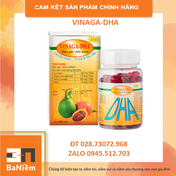 Dầu gấc vinaga dha