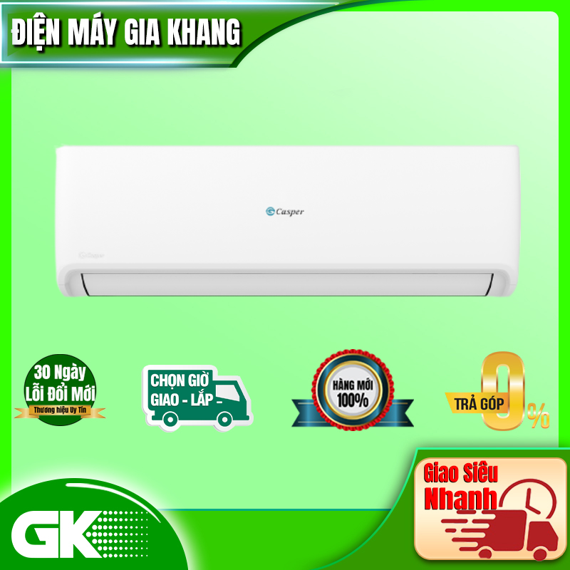 Điều hòa casper sc-18fs32 18000btu 1 chiều - giao toàn quốc - freeship hcm