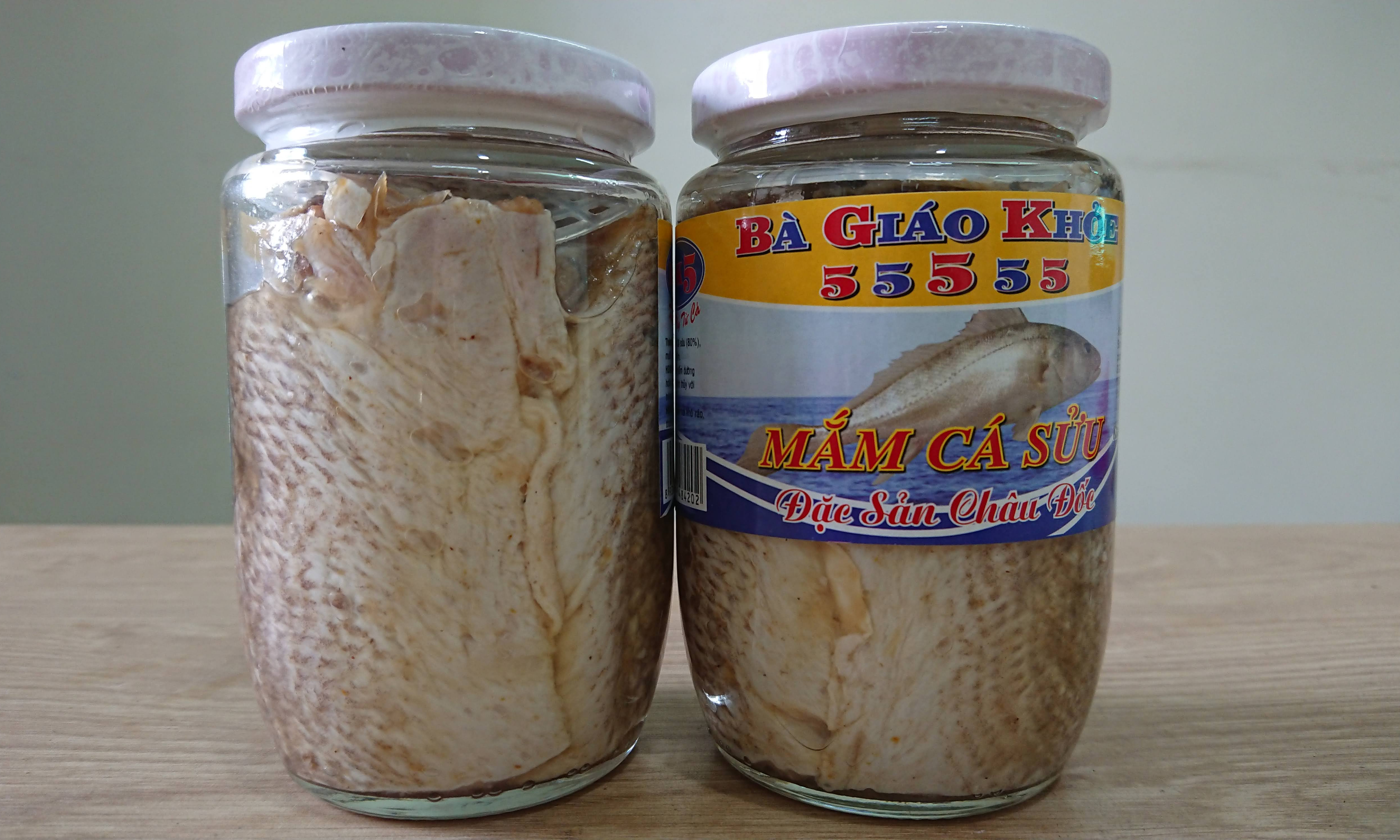 Mắm cá sửu bà giáo khỏe 55555 hũ 400gr - châu đốc