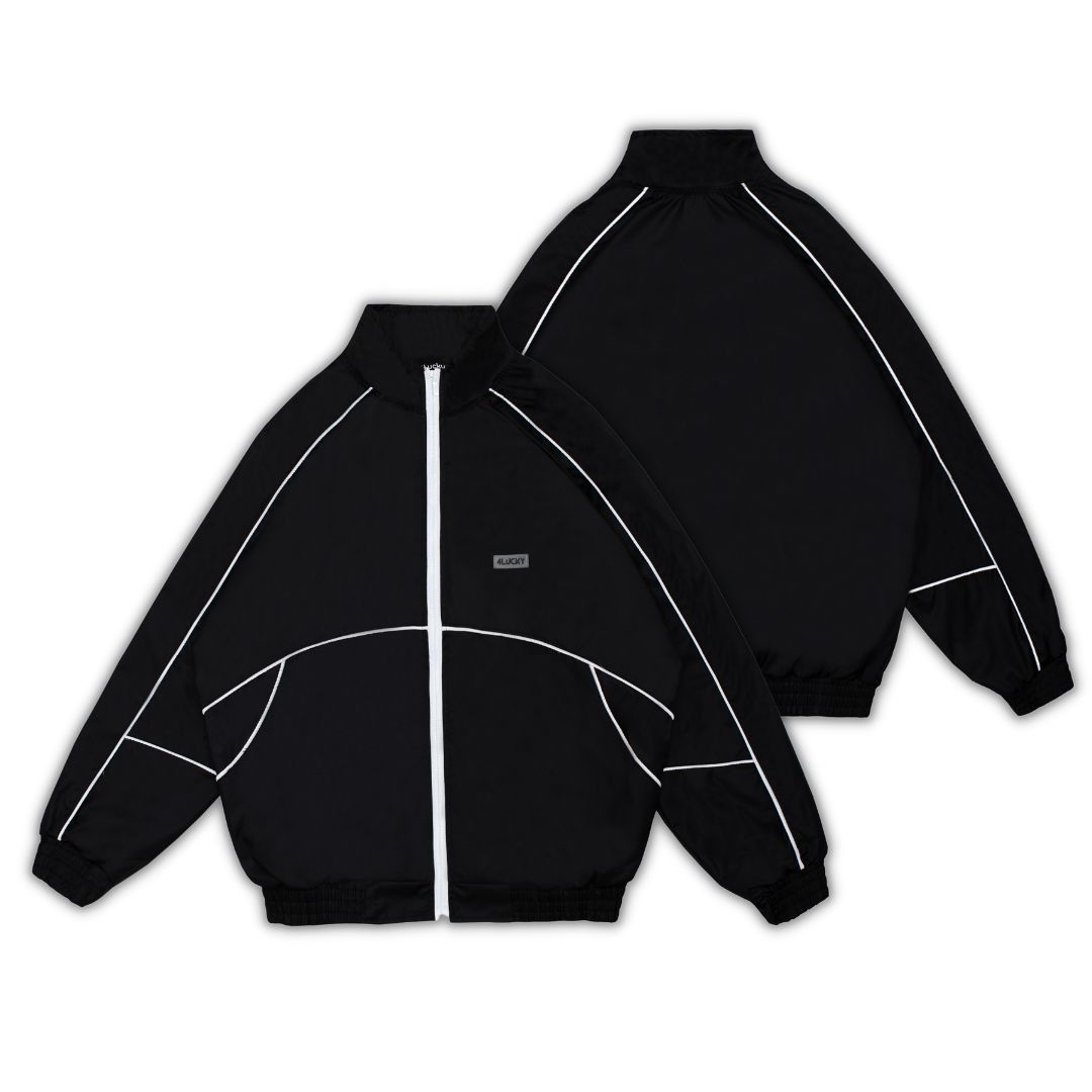 Áo khoác nam nữ unisex 4lucky 6109, vải dù form rộng thoáng mát