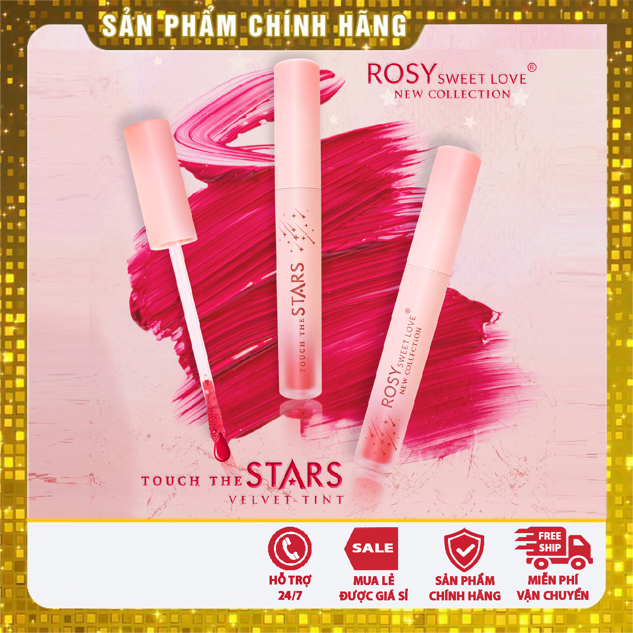 [Chính Hãng] son kem rosy