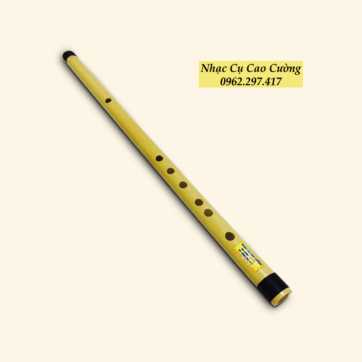 Sáo việt âm chuẩn tone c5 nhạc cụ cao cường