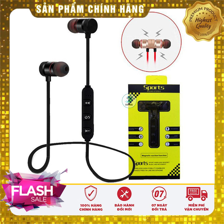 [Loại 1] Tai nghe Bluetooth Sport S8 – Tai nghe thể thao (Tặng dây sạc) tai nghe không dây. tai nghe bluetooth giá rẻ