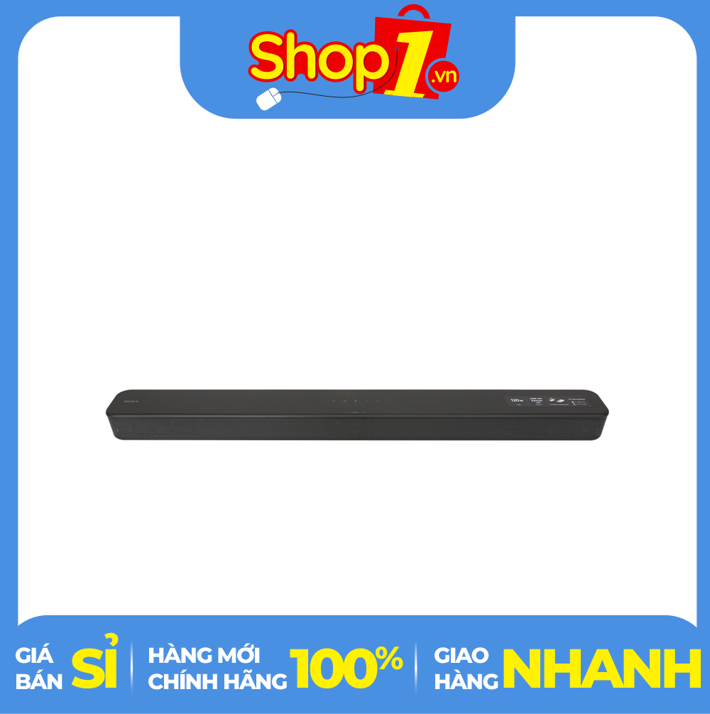 Loa thanh soundbar sony 2.0 ht-s100f - tổng công suất 120w số lượng kênh 2.0 kênh