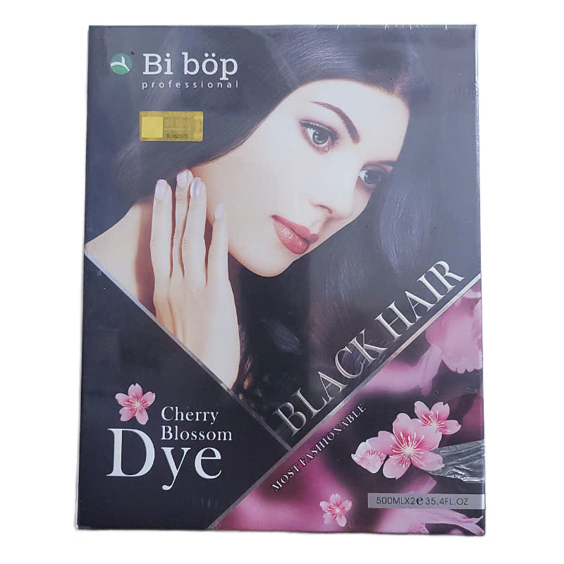 Kem nhuộm tóc phủ bạc màu đen Bibop