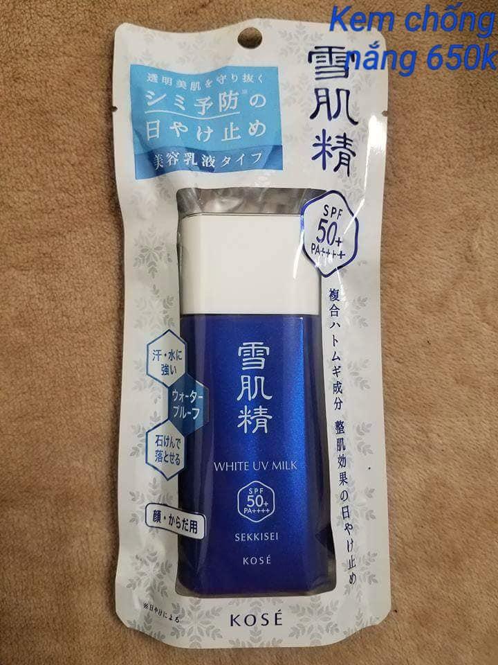 Kem chống nắng Kose milk 60g