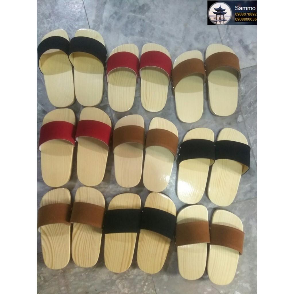 Guốc Gỗ Cho Bé Từ 1 Đến 9 Tuổi ( Có đóng thêm đế cao su )