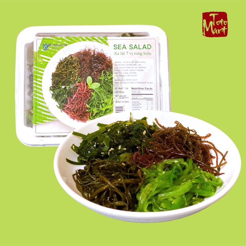 Salad 7 vị Rong biển Hàn Quốc