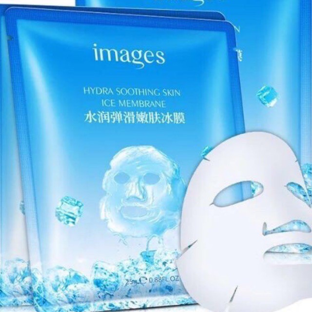 Mặt nạ đá băng Images cấp ẩm dưỡng da trắng sáng se khít lỗ chân lông nội địa Trung 25g A026