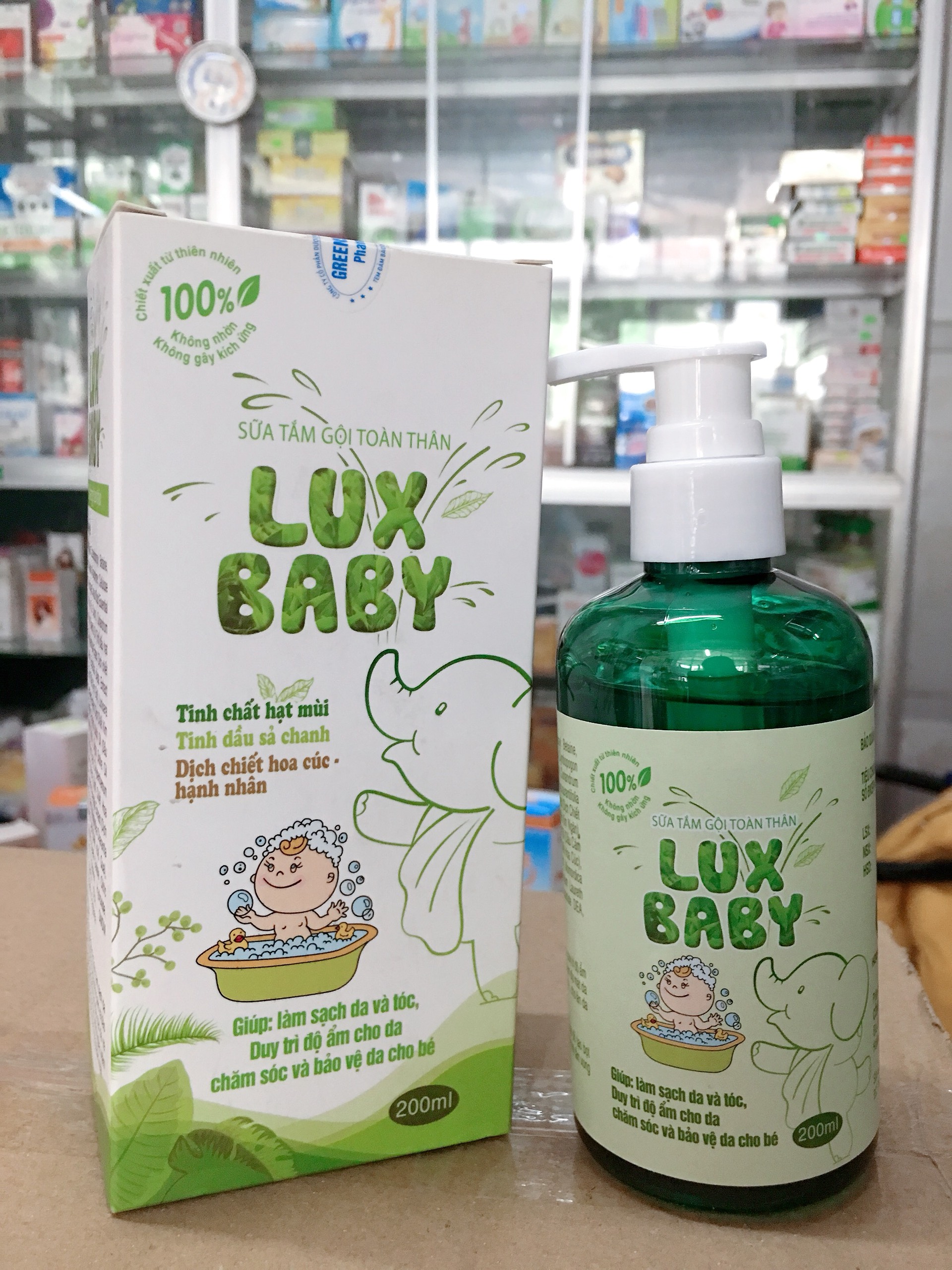 Sữa tắm lux baby