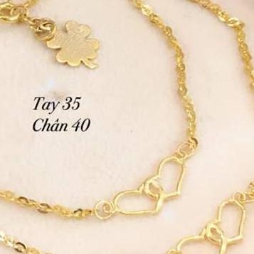 Lắc tay chân vàng 10k LTCV01