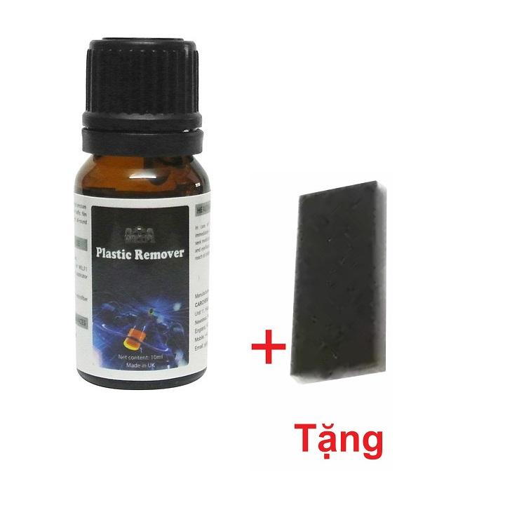 Chai Phục hồi nhựa đen tặng mút