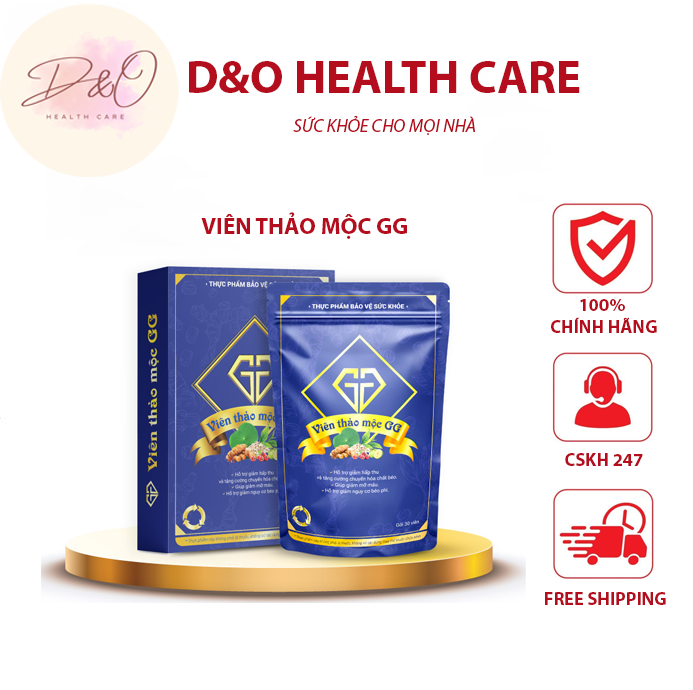 Viên thảo mộc giảm cân gg giúp giảm cân an toàn hiệu quả không gây mệt mỏi