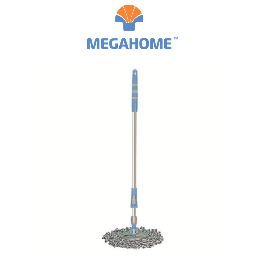 Cây Lau Nhà Megahome MI99 mâm inox sử dụng được cho tất cả các bộ lau nhà