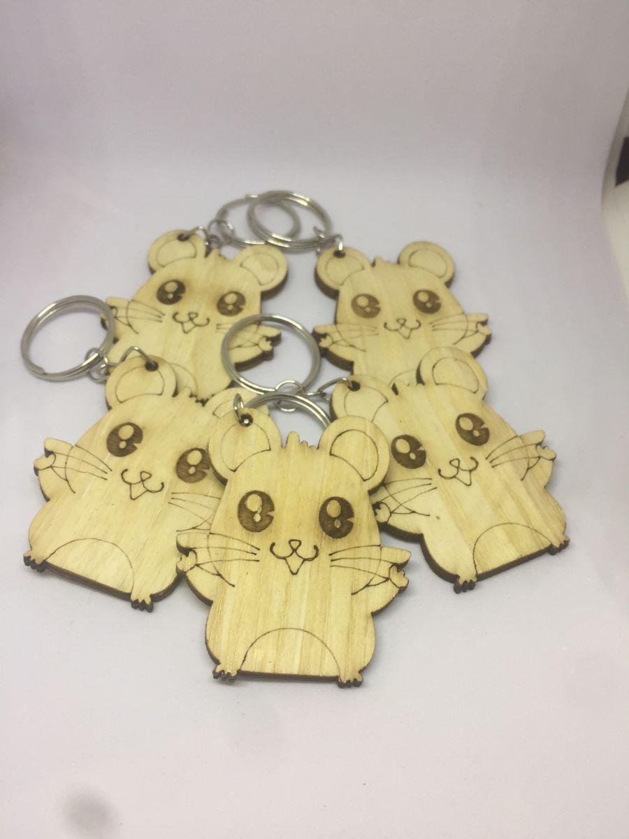 Móc khóa  gỗ đẹp giá rẻ