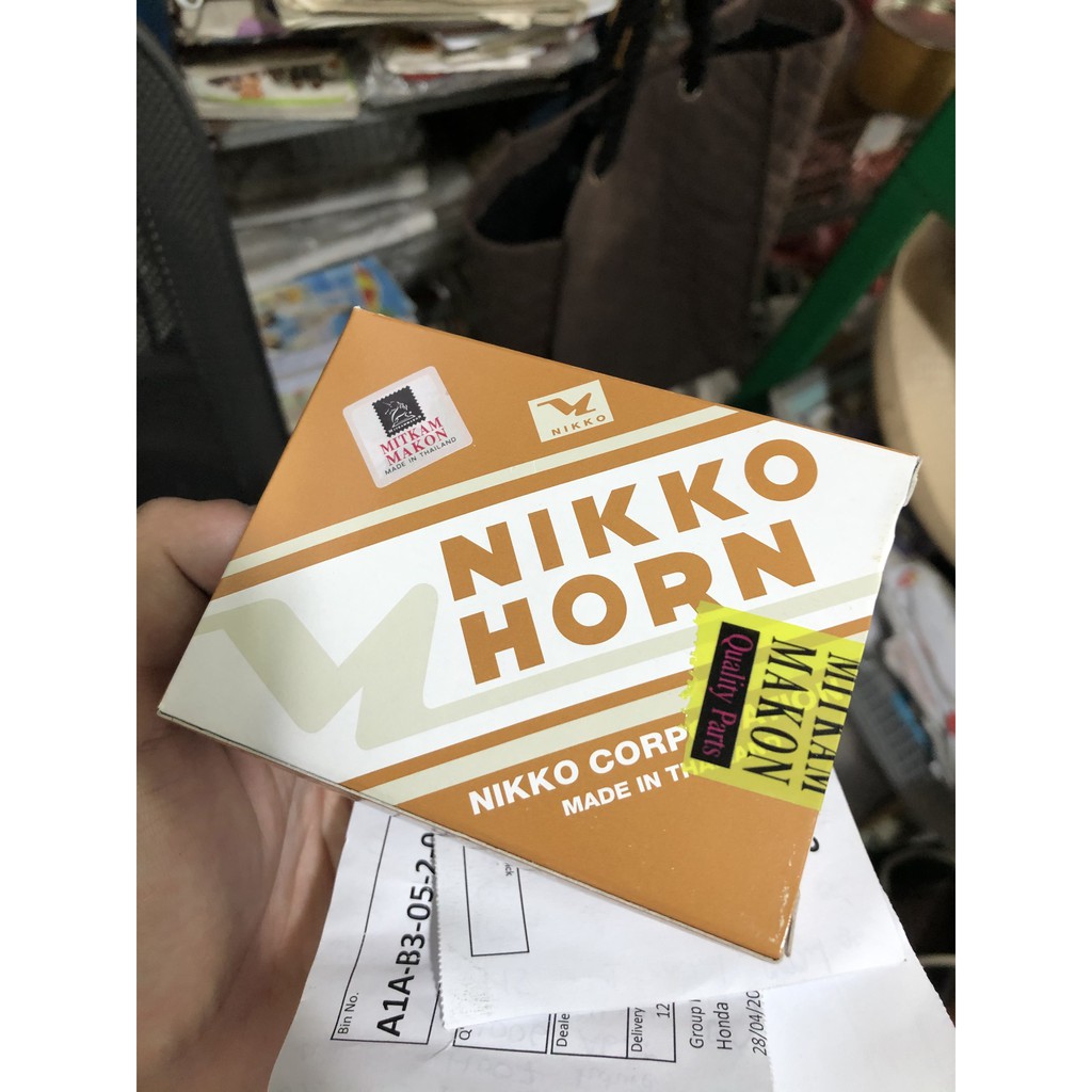 Còi xe máy Nikko Thái chất lượng cao