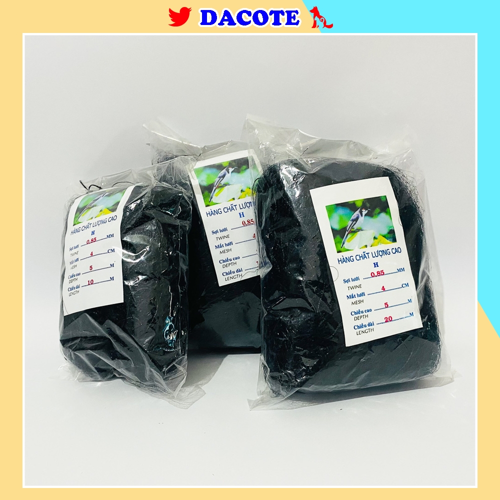 Lưới bẫy chim tàng hình Thái Lan dùng bẫy chim khuyên, chào mào dễ dàng