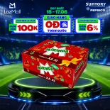 [SALE 15.6] Thùng Nước Ngọt Giải Khát Có Gaz Mirinda Xá Xị (320ml/lon)