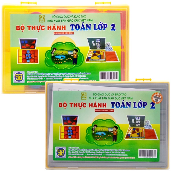 Bộ thực hành toán 2( 2 hộp)