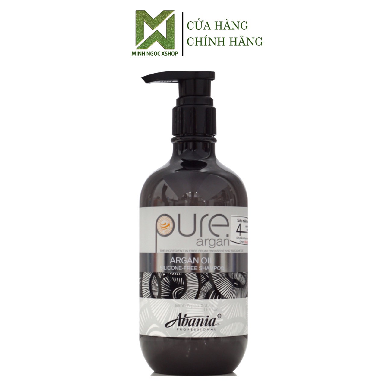 Dầu gội phục hồi trẻ hóa tóc Abania Pure Argan 500ML