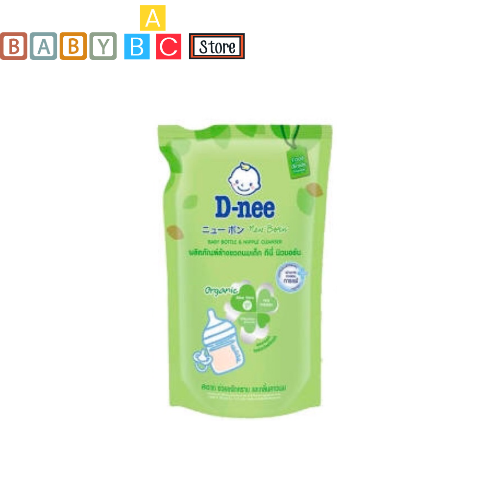 Nước Rửa Bình Sữa Dnee Bịch 550ml Nước Rửa Núm Ty Bình Sữa Rau Củ Quả Dnee Thái Lan