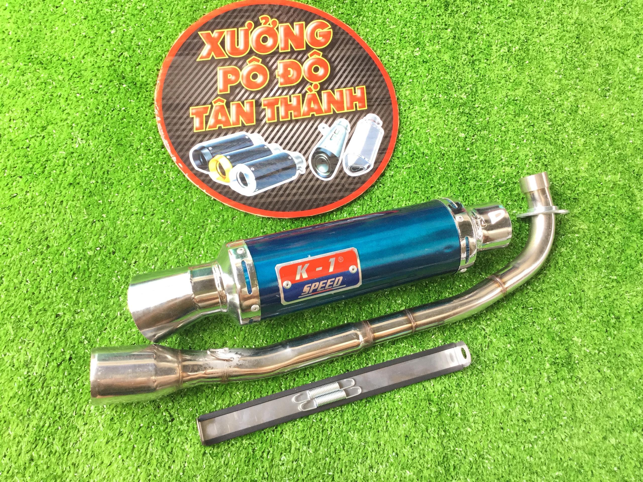 Bộ pô k1 xanh full cổ wave 50  - 100, cup, dream, 67, axelo, exciter 50cc,...,Sản Phẩm Chất Lượng, Gian Hàng Uy Tín, Giá Cả Cực Tốt, Mua Ngay.