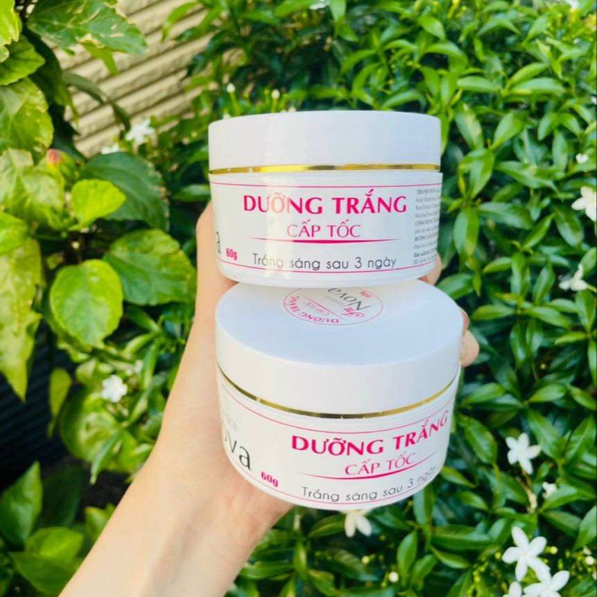 Combo 2 hộp kem trộn body trắng nhanh cấp tốc E Nova - nguyên liệu làm kem trộn body kích trắng nhanh