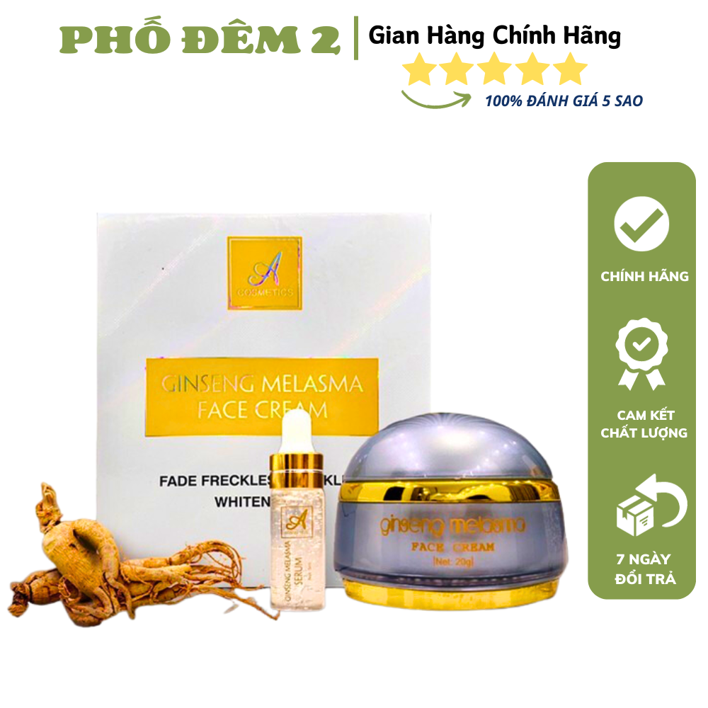 Kem Face Nám Nhân Sâm A Cosmetics - Kem Nám Phương Anh Ginsheng Melasma