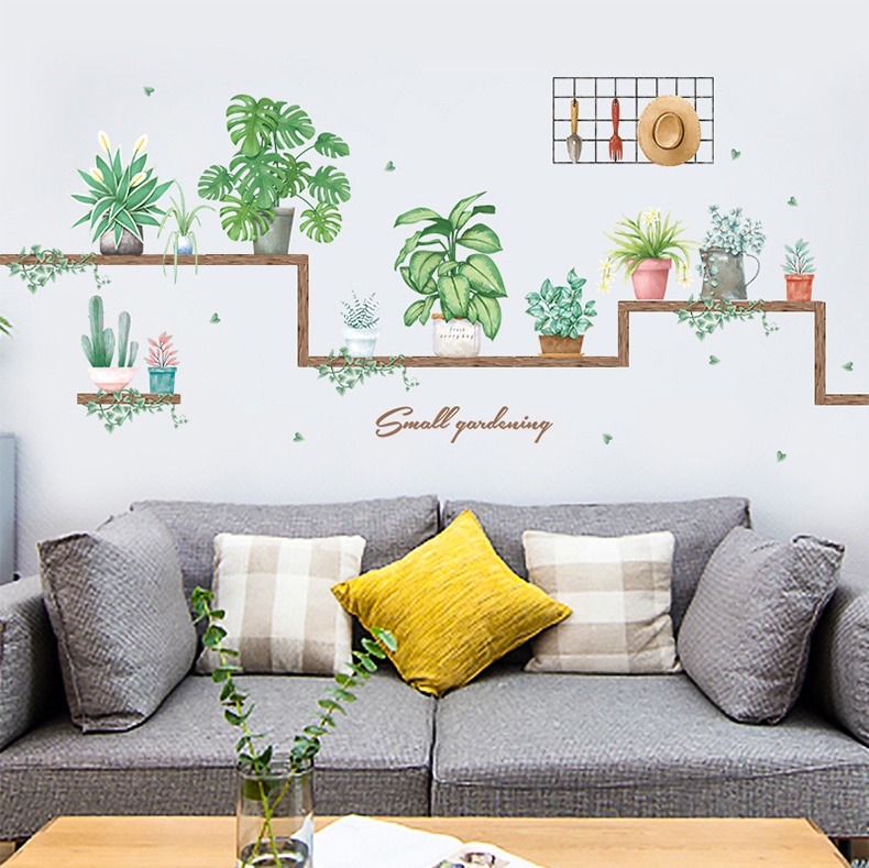 Decal dán tường Khu vườn nhỏ - C23 -kiddecals