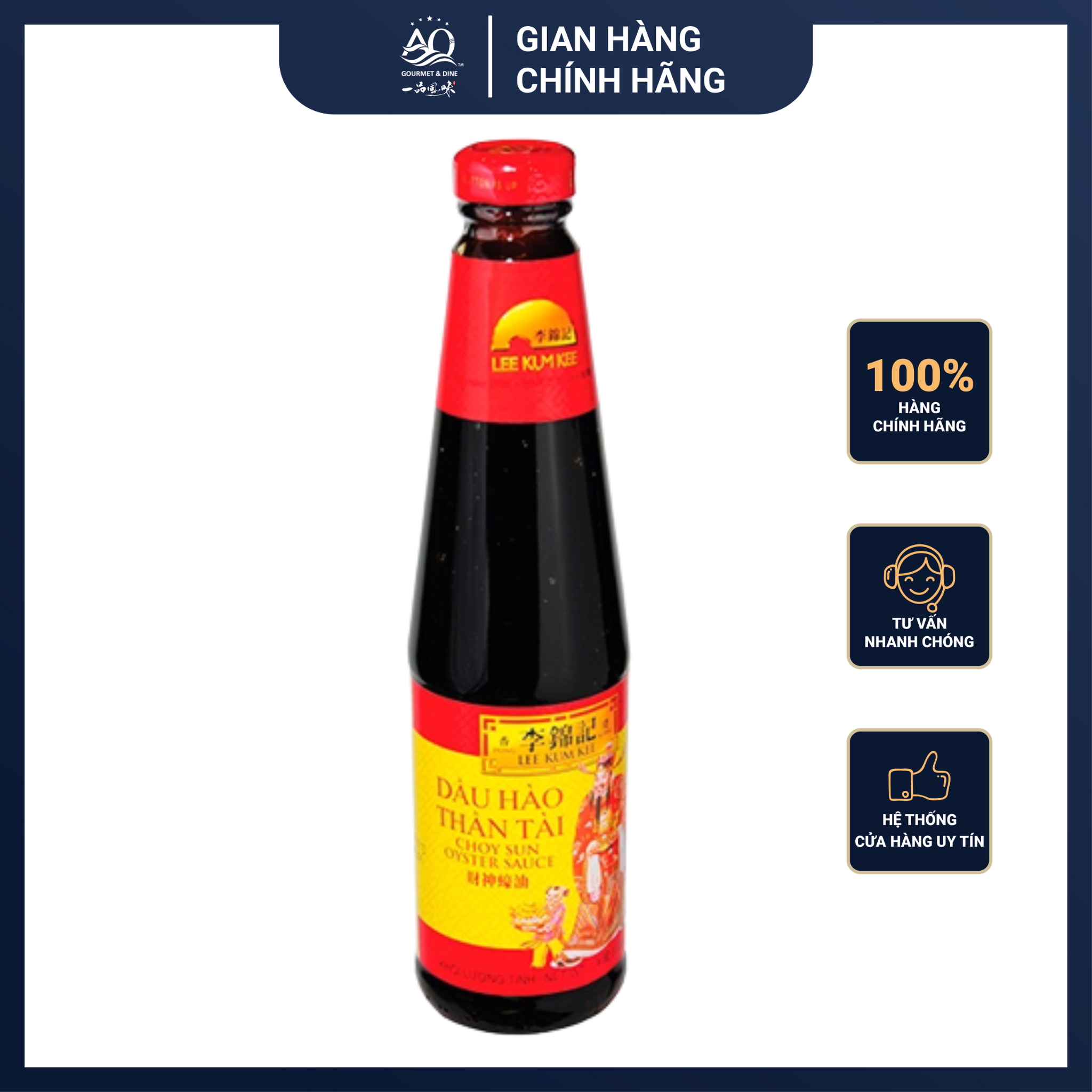 Dầu hào thần tài lee kum kee 510g - lee kum kee oyster sauce
