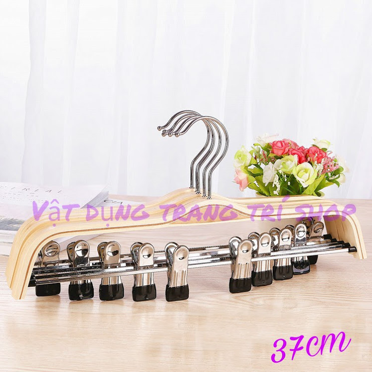 Móc Kẹp Gỗ Ép Vai Đệm Cao Cấp