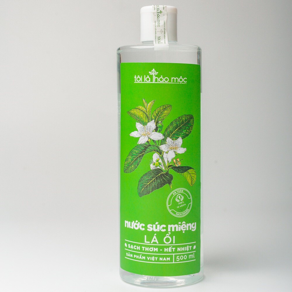 Nước súc miệng lá ổi 500ml -