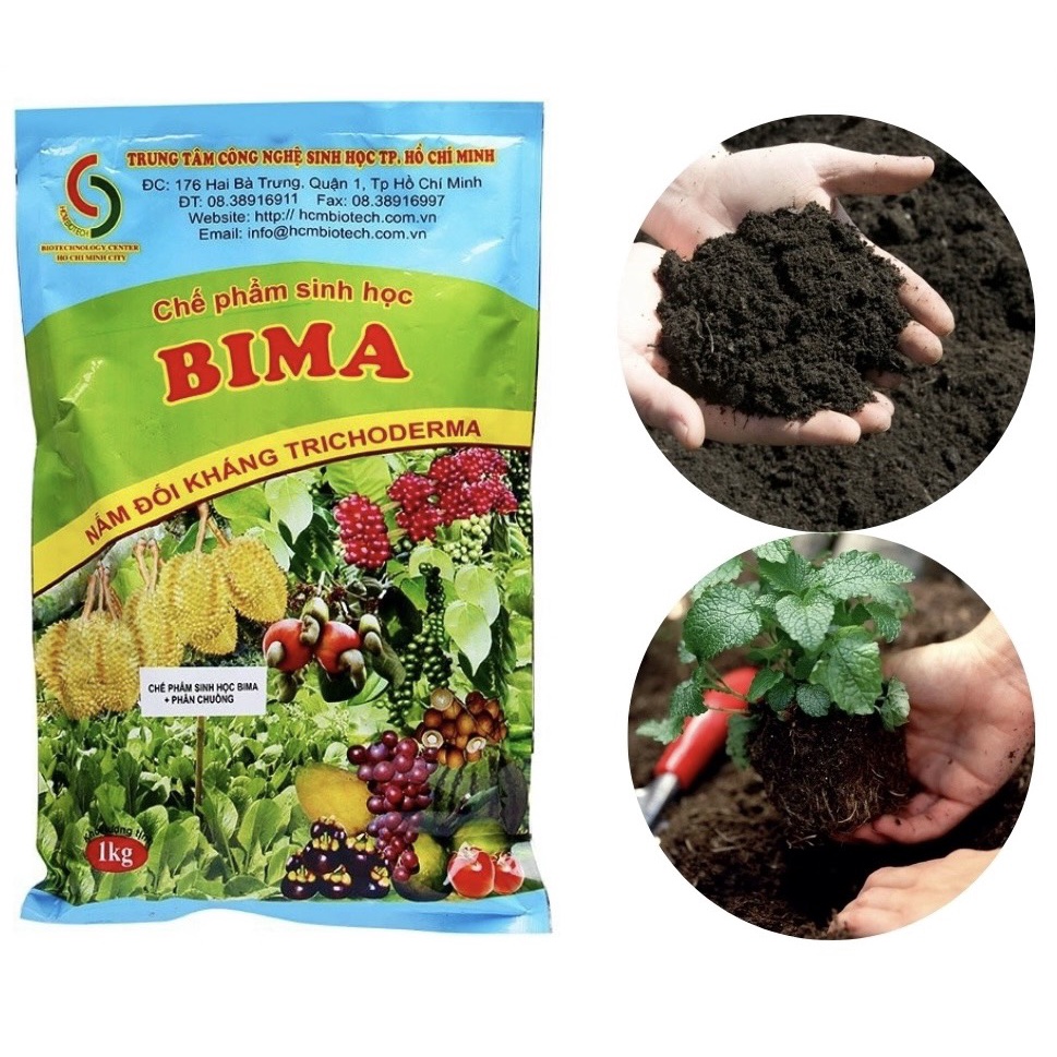 CHẾ PHẨM SINH HỌC BIMA (nấm đối kháng Trichoderma) 1kg