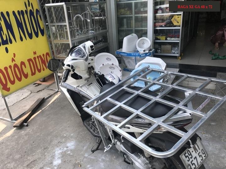 [HCM]Giá Chở hàng Xe Tay Ga   Baga Chở hàng Xe AirBlade  Baga Chở Hàng Xe Tay Ga Thông Minh Đa Năng