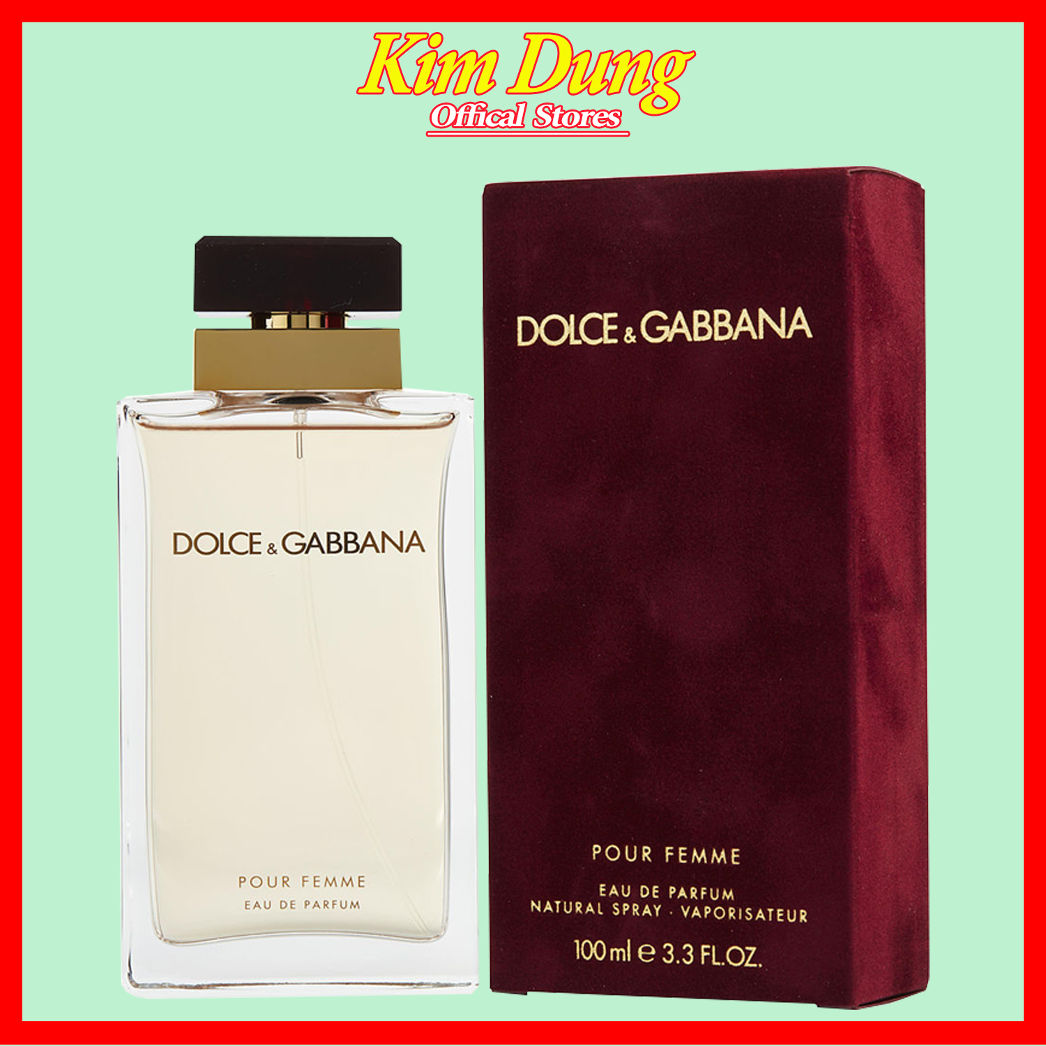 Nước hoa nữ dolce & gabbana pour femme edp spray 100ml