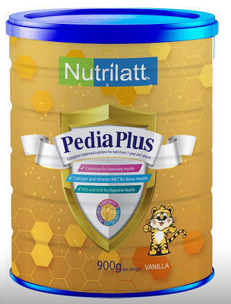 Sữa nutrilatt pedia plus 900g (dành cho trẻ từ 1 tuổi trở lên, trẻ biếng ăn, còi xương, suy dinh dưỡng)